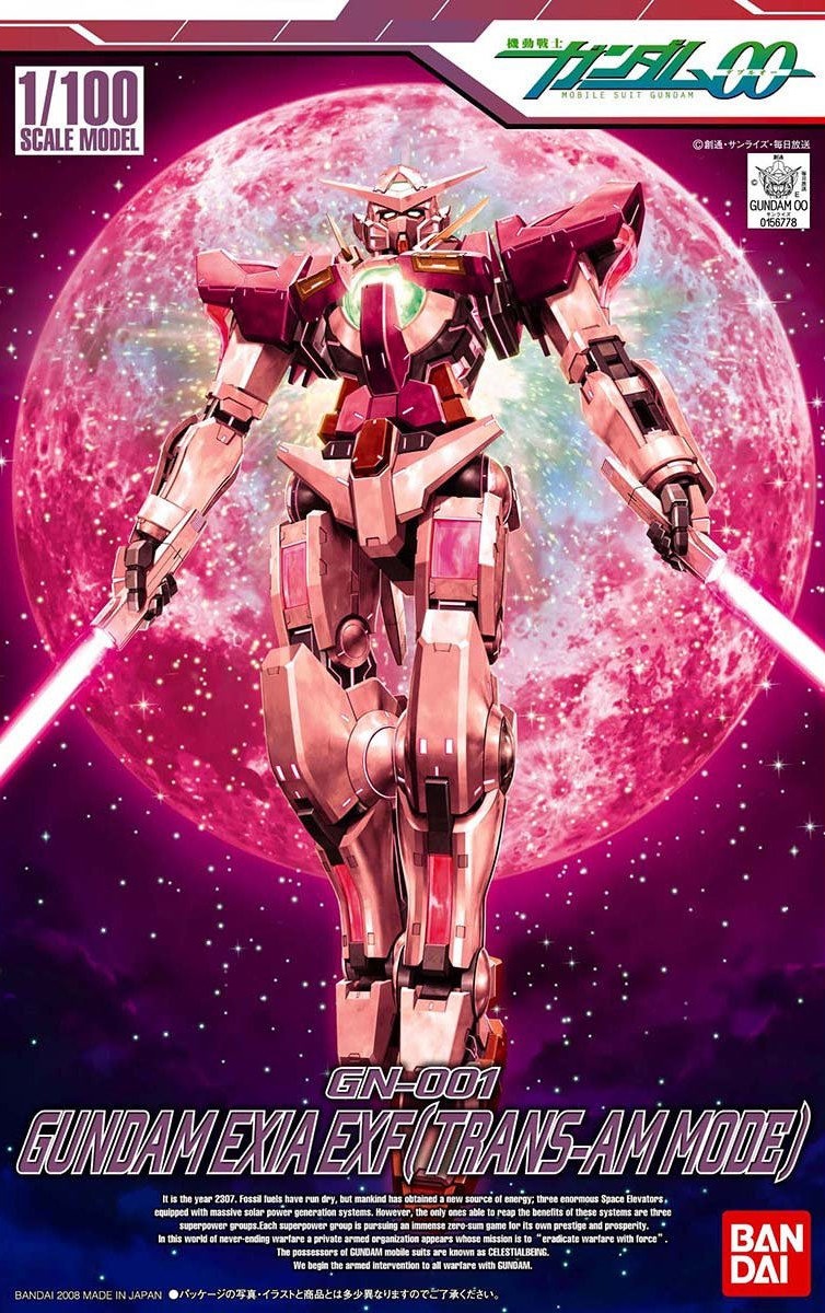1/100 GN-001 Gundam Exia (Trans-Am Mode) .