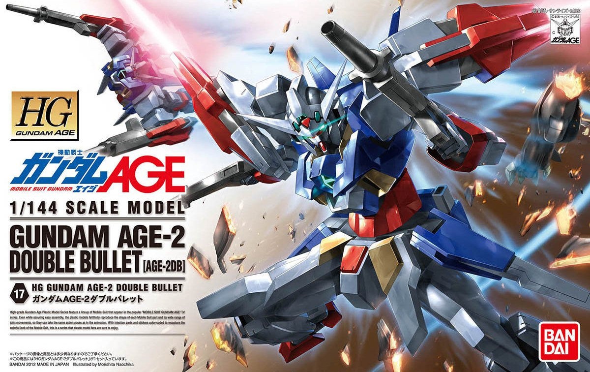 HGAGE AGE-2DB Gundam AGE-2 Double Bullet | Gunpla Wiki | Fandom