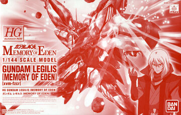 HGAGE xvm-fzc Gundam Legilis (Memory of Eden Ver.) | Gunpla
