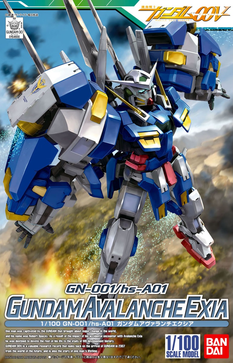 1/100 GN-001/hs-A01 Gundam Avalanche Exia | Gunpla Wiki | Fandom