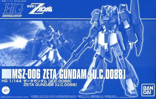 Hguc Msz 006 Zeta Gundam U C 00 Gunpla Wiki Fandom