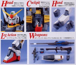 Bandai GUNPLA 1/100 MG Z Gundam FXA-05D / RX-178 Super