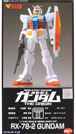 1/144 RX-78-02 Gundam (The Origin Ver.) (B-Club) | Gunpla