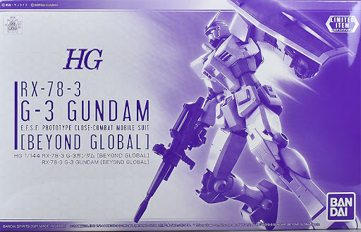 Hg Rx 78 3 Gundam G 3 Beyond Global Gunpla Wiki Fandom