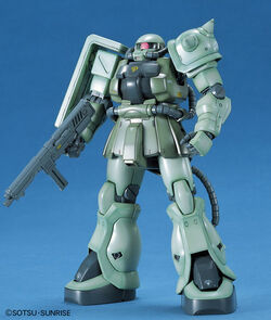 BANDAI 　ＭＧ　MS-06F-2 ザクII F2 1/ MG MS-06F-2 Zaku II F2 type (Kimbarite base specification) 1