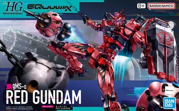 HGGQ gMS-α Red Gundam | Gunpla Wiki | Fandom