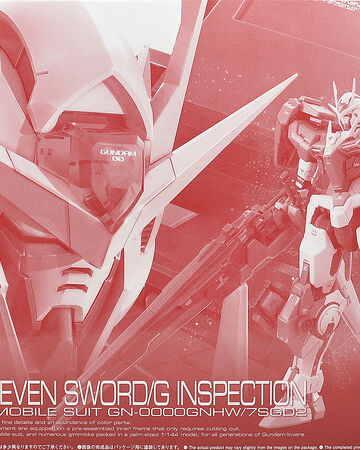 Rg Gn 0000gnhw 7sgd2 00 Gundam Seven Sword G Inspection Gunpla Wiki Fandom
