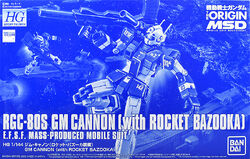 HG 1/144 RGC-80S GM CANNON (ロケット・バズーカ装備) Premium BANDAI HG 1/144 RGC-80S GM CANNON with ROCKET