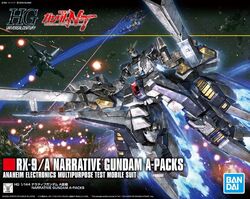Bandai GUNDAM NT HG RX-9/A NARRATIVE GUNDAM A-PACKS 1/144