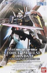 1/100 ZGMF-X56S/α Force Impulse Gundam + Sword Silhouette (Extra Finish Version)
