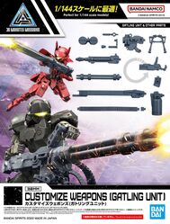 W-18 Customize Weapons (Gatling Unit)