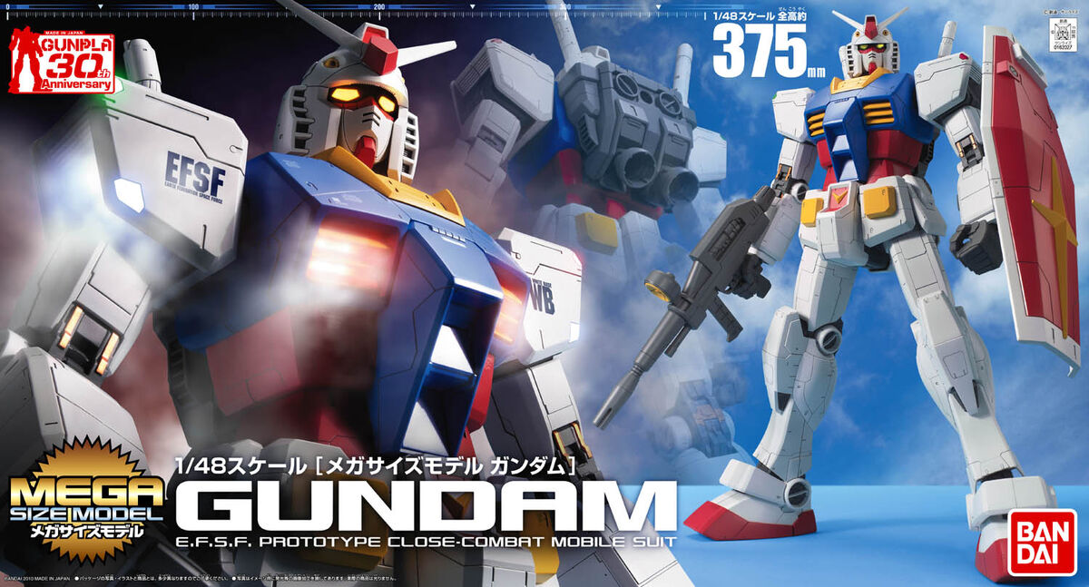 Mega Size Model RX-78-2 Gundam | Gunpla Wiki | Fandom