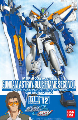 1/100 MBF-P03secondL Gundam Astray Blue Frame Second L 1/100 MBF-P03secondL Gundam Astray Blue Frame Second L