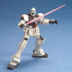 【デカール貼り】 HG RGM-79G GM COMMAND Bandai HGUC 046 RGM-79G GM Command - Newtype
