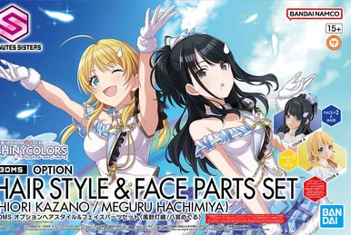 HARU　 コレクションbox 30マス5x6 ２セット　ホワイトオーク 30MS Option Hair Style & Face Parts Set (Tenka Osaki/Chiyuki