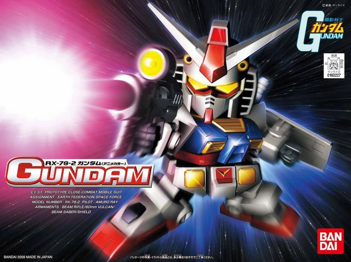 BB Senshi RX-78-2 Gundam (Animation Color Ver.) | Gunpla Wiki | Fandom