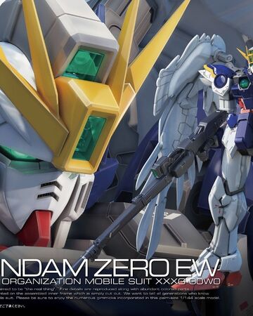None Bandai For RG 1/144 Wing Gundam Zero Custom Feather Effect Parts 