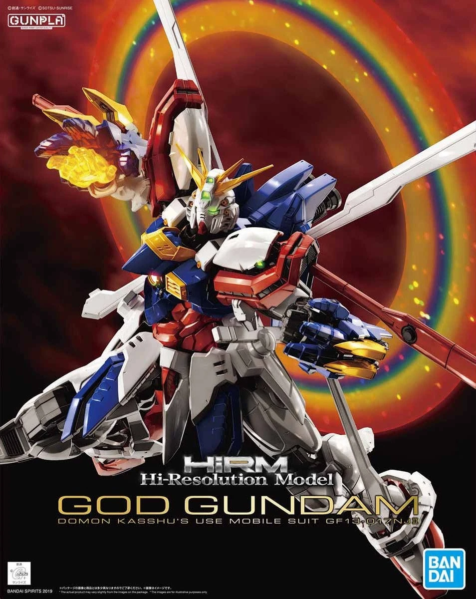 Hi-Resolution Model GF13-017NJII God Gundam | Gunpla Wiki | Fandom