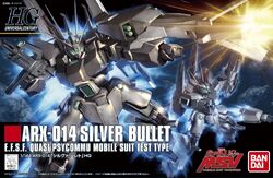 HGUC ARX-014 Silver Bullet | Gunpla Wiki | Fandom