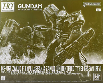 HGRFV MS-06F Zaku II F Type LeSean & Zaku II (Unidentified