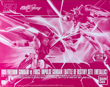 HGCE Freedom Gundam vs Force Impulse Gundam (The Fateful