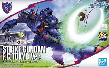 HGCE GAT-X105 Strike Gundam (F.C. TOKYO Ver.) | Gunpla Wiki
