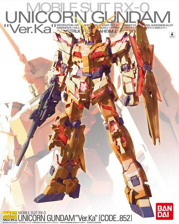 Mg Rx 0 Unicorn Gundam Ver Ka Code 852 Gunpla Wiki Fandom Mg Rx 0 Unicorn Gundam Ver Ka Code 852 Gunpla Wiki Fandom
