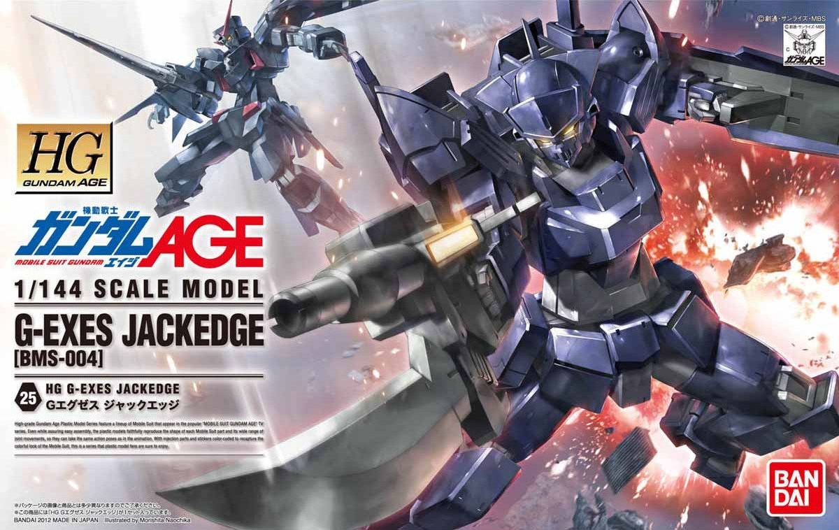 HGAGE BMS-004 G-Exes Jackedge | Gunpla Wiki | Fandom