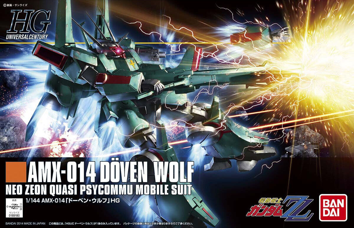 HGUC AMX-014 Döven Wolf | Gunpla Wiki | Fandom