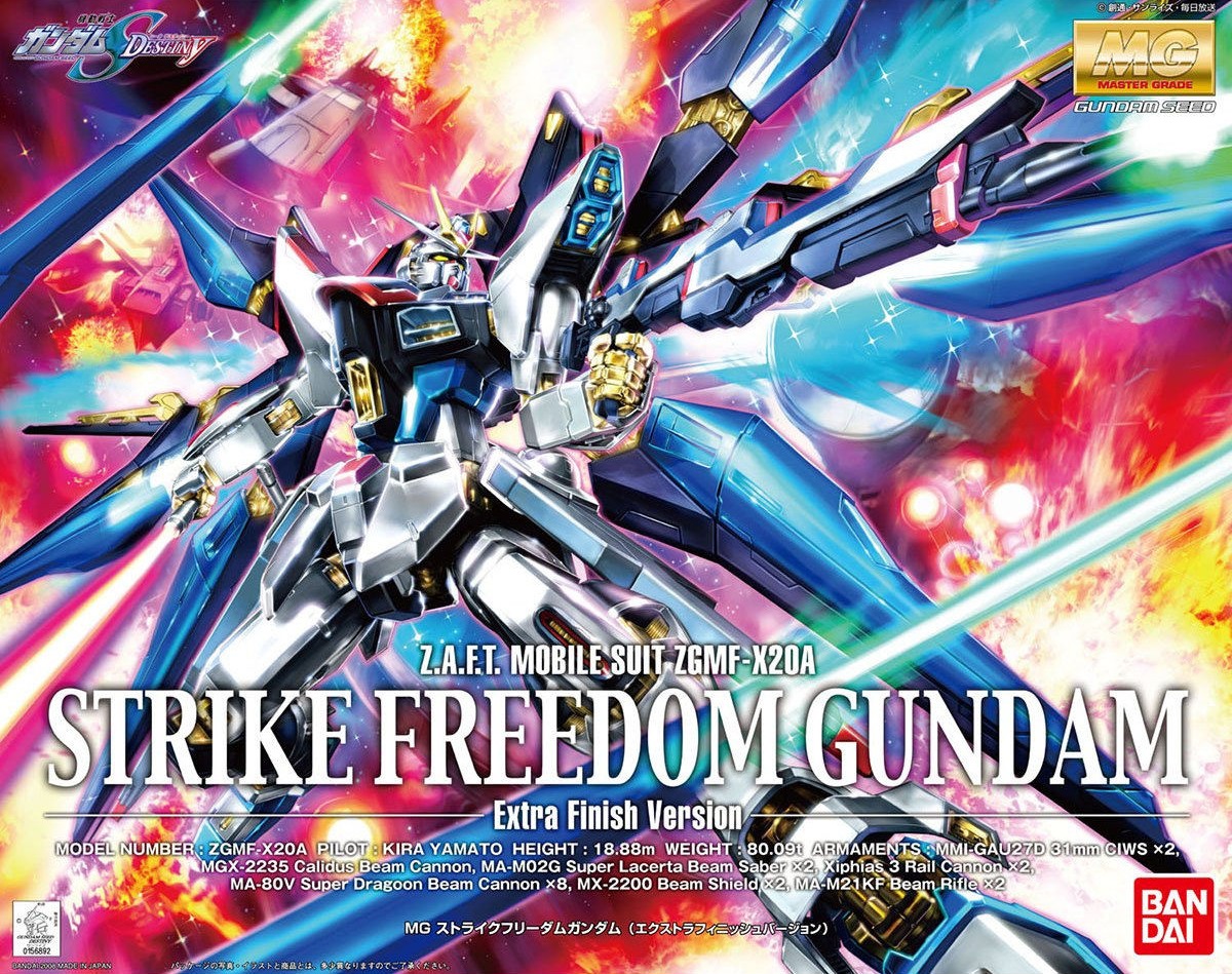 Gundam Planet - MG ZGMF-X20A Strike Freedom Gundam Extra Gundam Planet - MG ZGMF-X20A Strike Freedom Gundam Extra