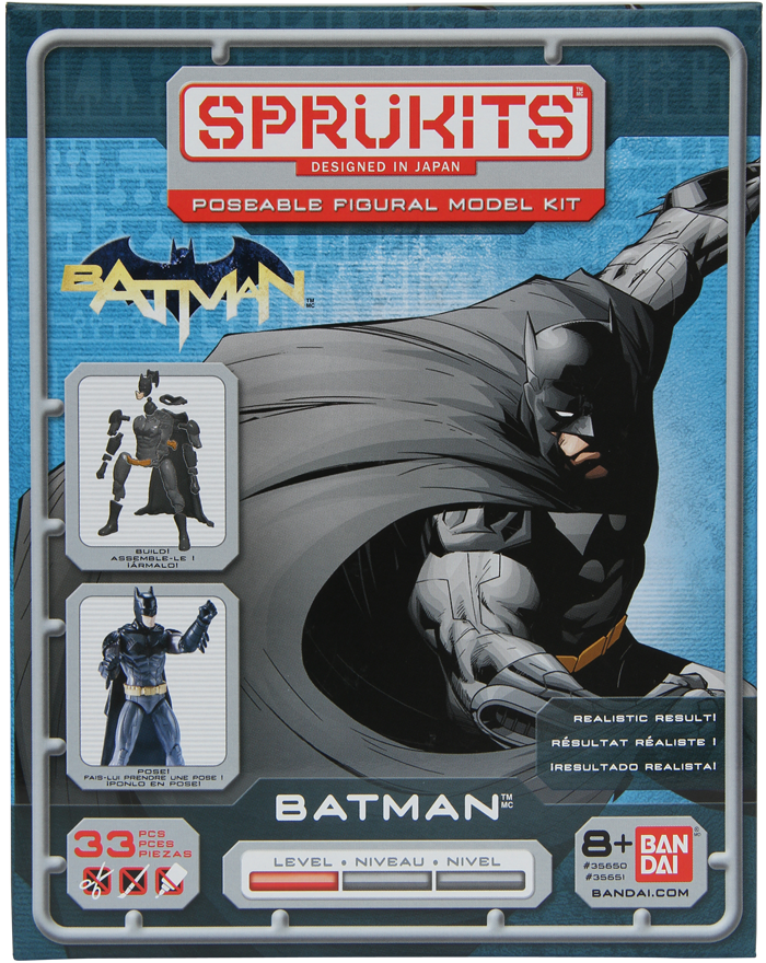 Sprukits Level 1 - Batman (New 52) | Gunpla Wiki | Fandom