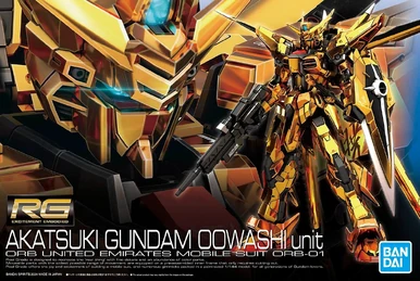 RG ORB-01 Oowashi Akatsuki Gundam | Gunpla Wiki | Fandom