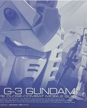 Rg Rx 78 3 Gundam G 3 Gunpla Wiki Fandom