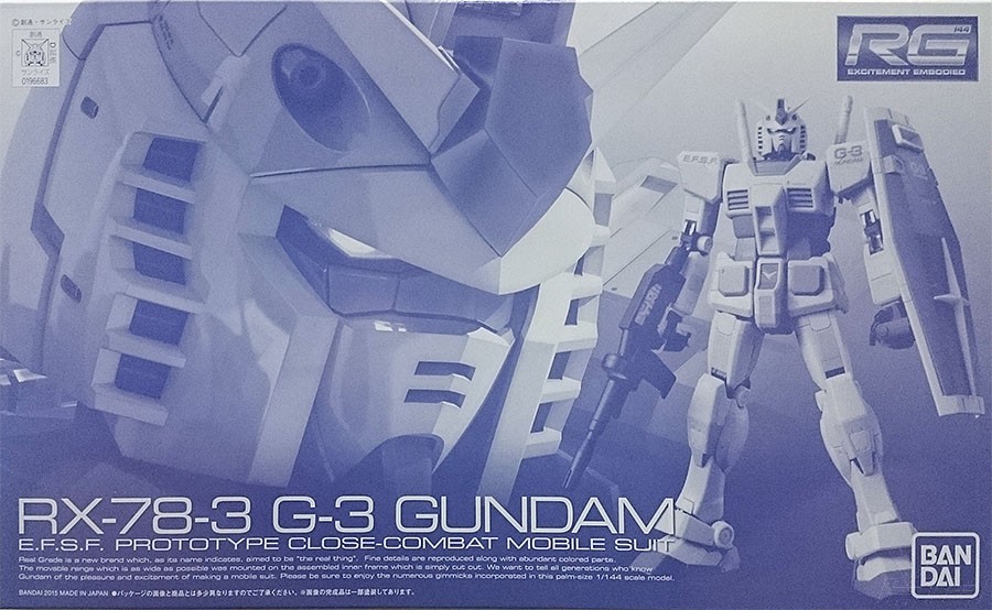 Rg Rx 78 3 Gundam G 3 Gunpla Wiki Fandom