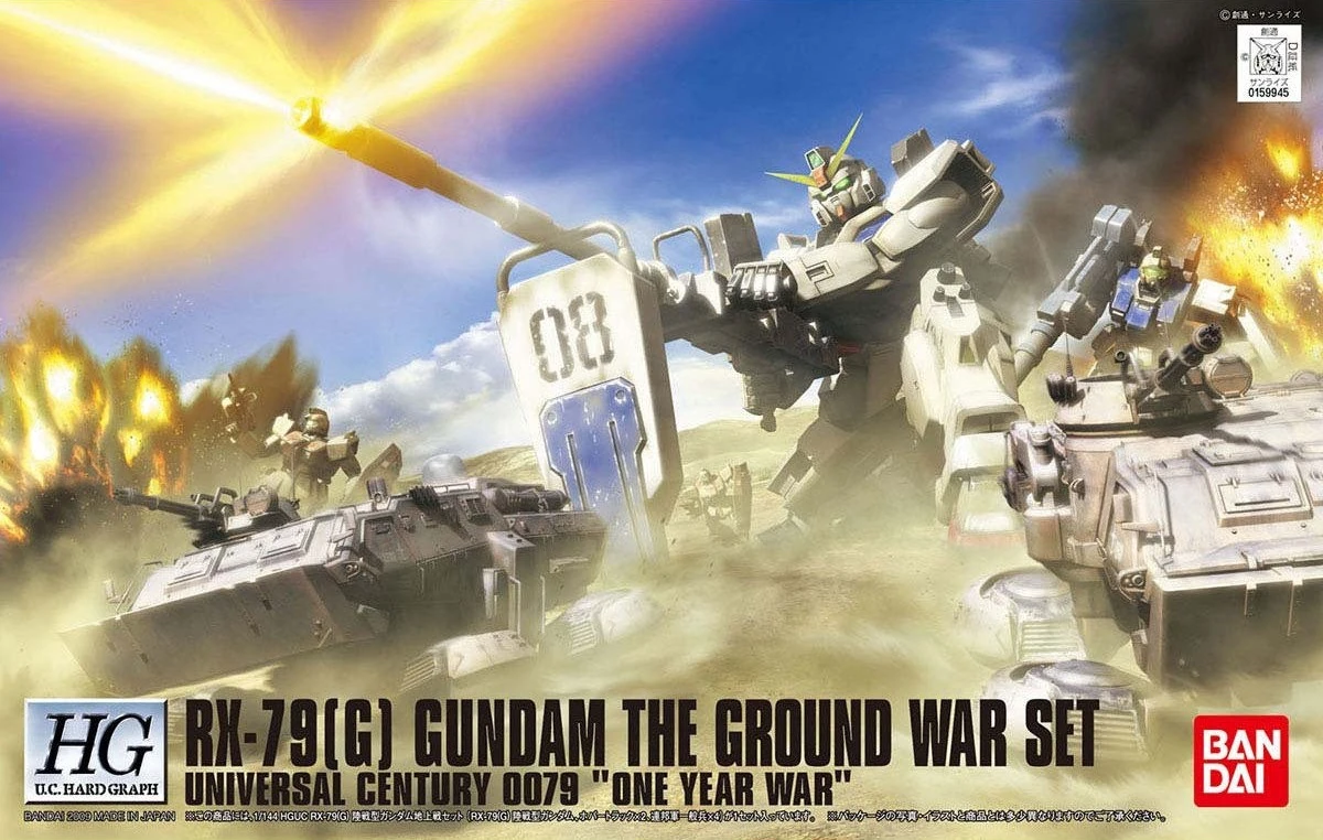 HGUCHG RX-79［G］ Gundam The Ground War set | Gunpla Wiki | Fandom