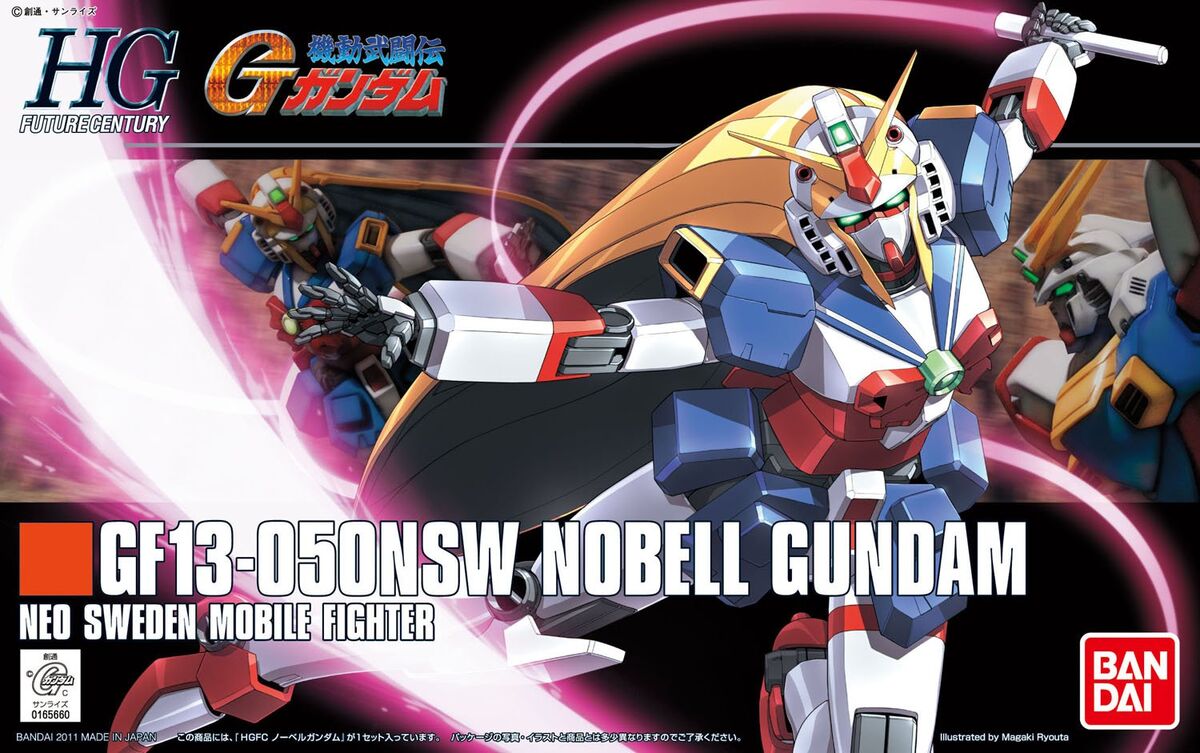 バンダイ】HGFC129)1/144 GF13-050NSW ノーベルガンダム