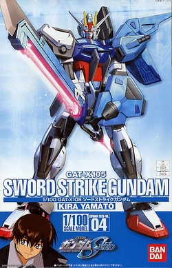 1/100 GAT-X105+AQM/E-X02 Sword Strike Gundam | Gunpla Wiki | Fandom