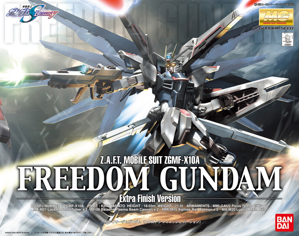 MG ZGMF-X10A Freedom Gundam (Extra Finish Ver.) | Gunpla Wiki | Fandom