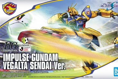 HGCE ZGMF-X56S Impulse Gundam (KAWASAKI FRONTALE Ver.) | Gunpla