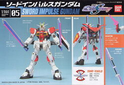 1/144 ZGMF-X56S/β Sword Impulse Gundam | Gunpla Wiki | Fandom