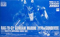 HGGTO RAG-79-G1 Gundam Marine Type ［Gundiver］