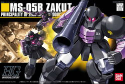 068. MS-05B Zaku I (Black Tri-Stars Type)