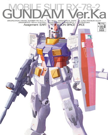 Mg Rx 78 2 Gundam Ver Ka Gunpla Wiki Fandom