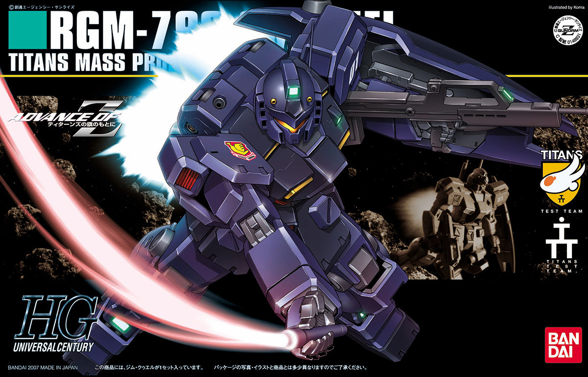 Amazon.com: Gundam RGM-79Q GM Quel MG 1/100 Scale : Arts