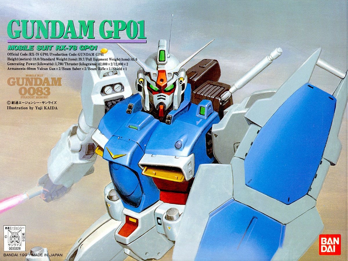 Bandai Hobby Gundam GP-01/Fb Gundam 0083 1/60 - Perfect Grade