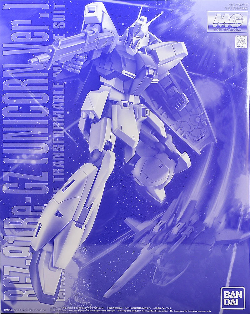 RGZ-91 Re-GZ (UNICORN Ver.) 1/100 プラモデル Bandai 1/100 MG RGZ-91 Re-GZ (Unicorn Ver.), Figures