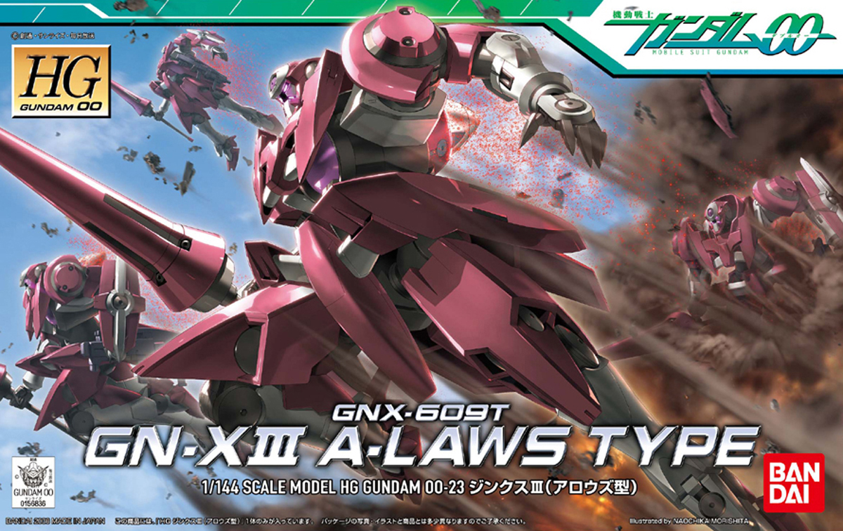 HG00 GNX-609T GN-XIII A-Laws Type | Gunpla Wiki | Fandom