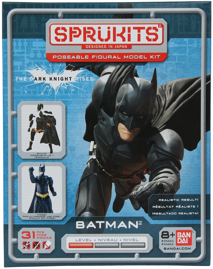 Sprukits Level 1 - Batman (The Dark Knight Rises) | Gunpla Wiki | Fandom