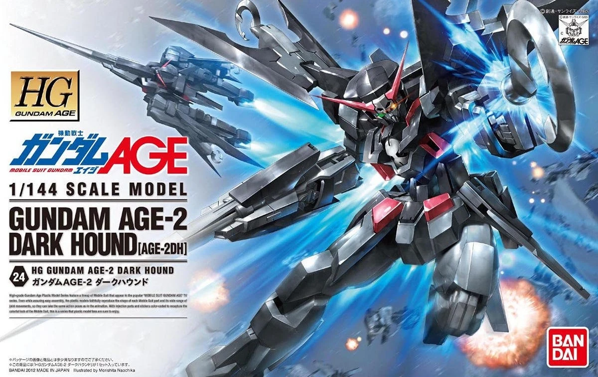 HGAGE AGE-2DH Gundam AGE-2 Dark Hound | Gunpla Wiki | Fandom