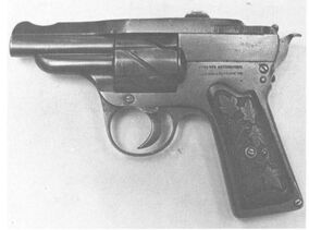 automatic.revolver 4点　色々 Webley-Fosbery automatic revolver